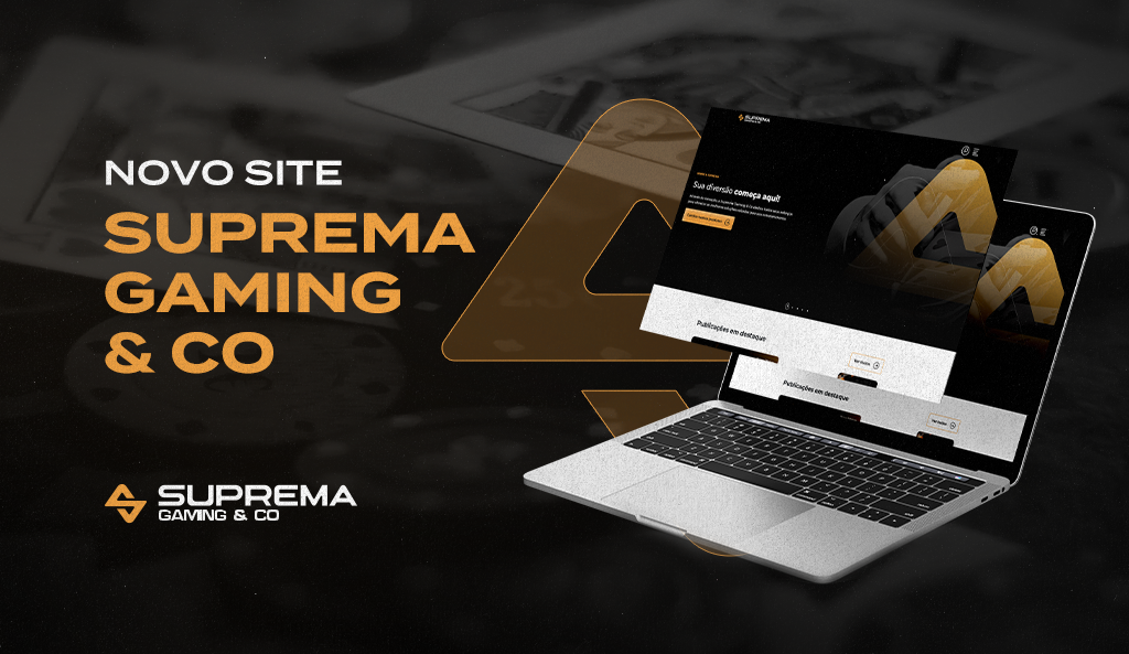 Suprema Gaming & Co lança novo site - Suprema Gaming & Co